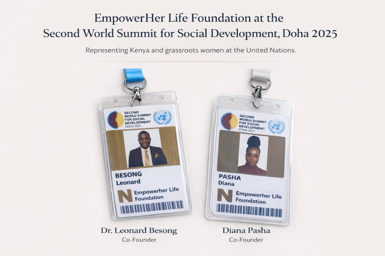 OUR REFLECTIONS FROM THE SECOND WORLD SUMMIT FOR SOCIAL DEVELOPMENT IN DOHA QATAR: A NEW CHAPTER FOR EMPOWERHER LIFE FOUNDATION